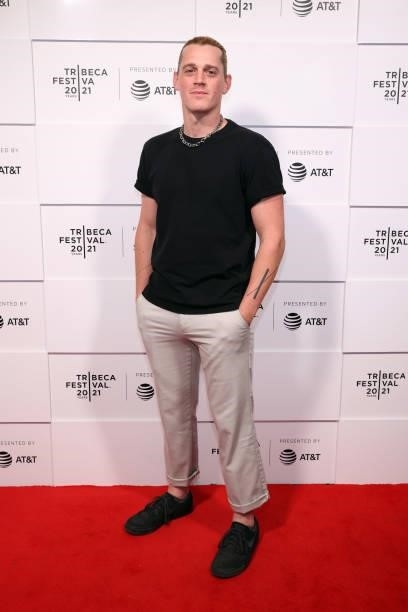 Drew Johnson attends the 2021 Tribeca Festival Premiere of "Poser