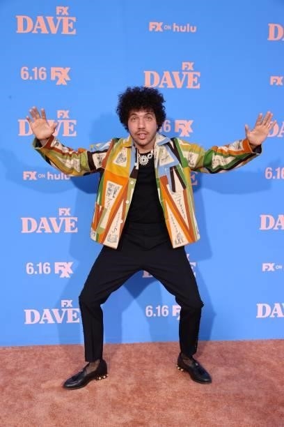Benny Blanco attends FXX, FX and Hulu's Season 2 Red Carpet Premiere Of "Dave