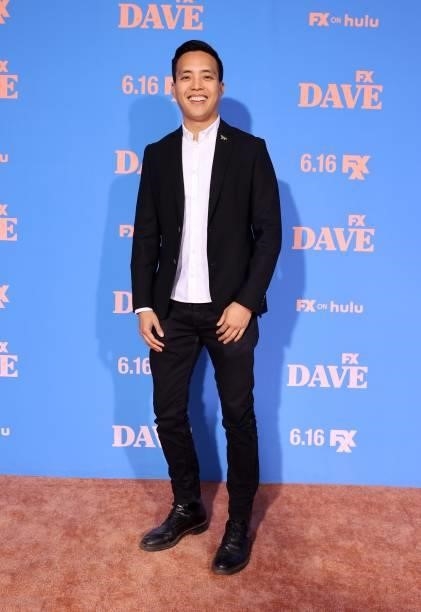 Alan Yang attends FXX, FX and Hulu's Season 2 Red Carpet Premiere Of "Dave