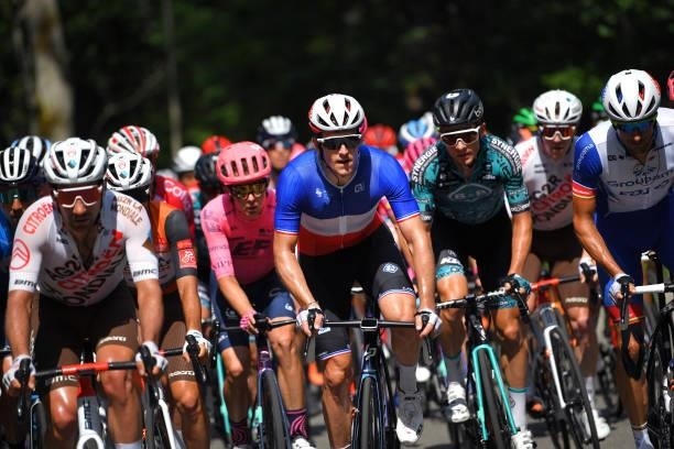 Arnaud Demare of France and Team Groupama - FDJ during the 45th La Route d'Occitanie - La Depeche Du Midi 2021, Stage 2 a 198,7km stage from...