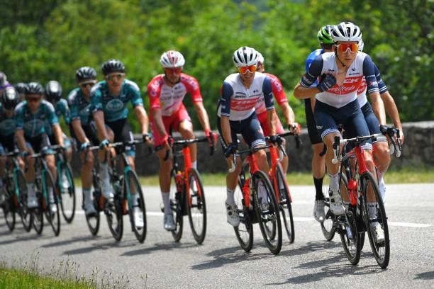 Michel Ries of Luxembourg and Team Trek - Segafredo during the 45th La Route d'Occitanie - La Depeche Du Midi 2021, Stage 2 a 198,7km stage from...