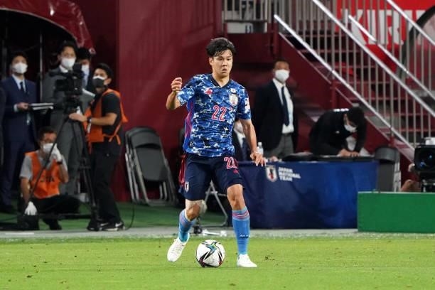 Miki Yamane of Japan in action during the international friendly match between Japan and Serbia at Noevir Stadium Kobe on June 11, 2021 in Kobe,...