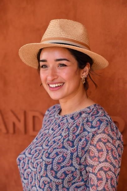 Shirine Boutella attends the French Open 2021 at Roland Garros on June 11, 2021 in Paris, France.