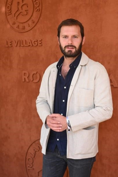 Hugo Becker attends the French Open 2021 at Roland Garros on June 11, 2021 in Paris, France.