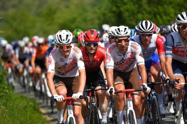 Romain Hardy of France and Team Arkéa - Samsic during the 45th La Route d'Occitanie - La Depeche Du Midi 2021, Stage 2 a 198,7km stage from...