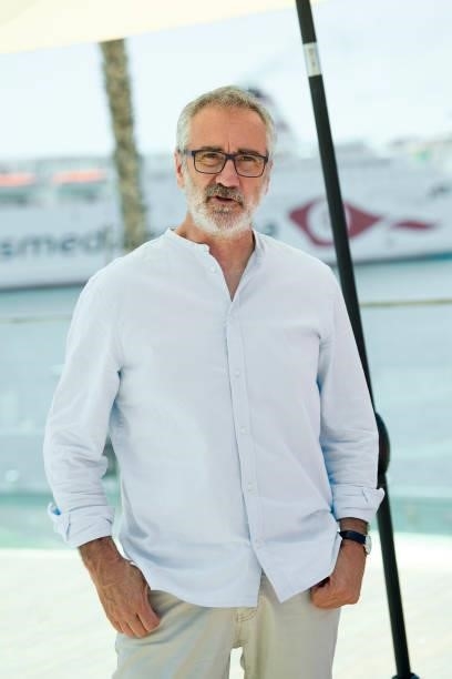 Director Javier Fesser attends 'Historias Lamentables' photocall during the 24th Malaga Film Festival on June 11, 2021 in Malaga, Spain.