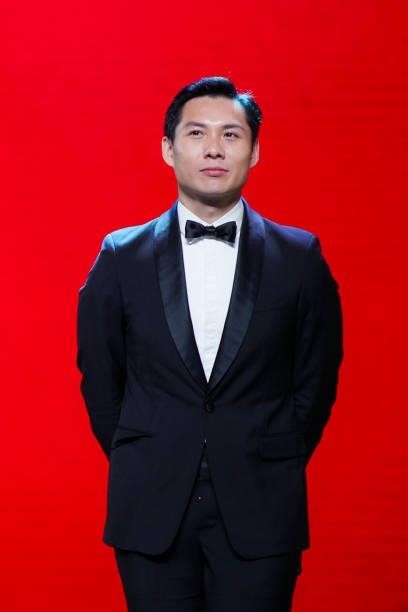 Singaporean director Anthony Chen attends opening ceremony of the 24th Shanghai International Film Festival at Shanghai Grand Theatre on June 11,...
