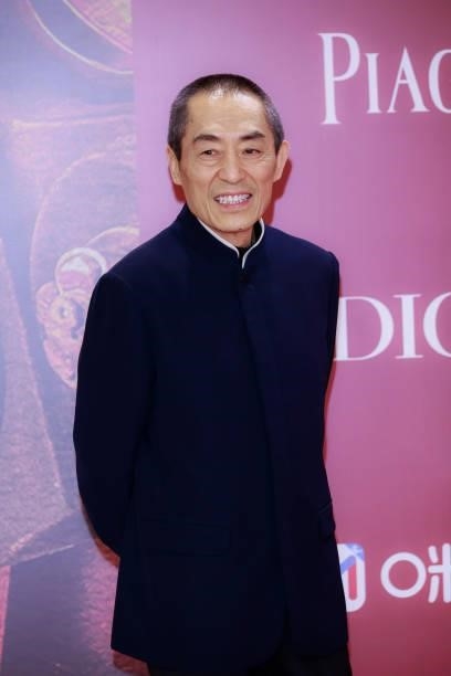 Director Zhang Yimou attends opening ceremony of the 24th Shanghai International Film Festival at Shanghai Grand Theatre on June 11, 2021 in...