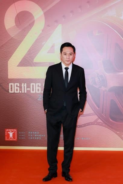 Actor Liu Ye attends opening ceremony of the 24th Shanghai International Film Festival at Shanghai Grand Theatre on June 11, 2021 in Shanghai, China.
