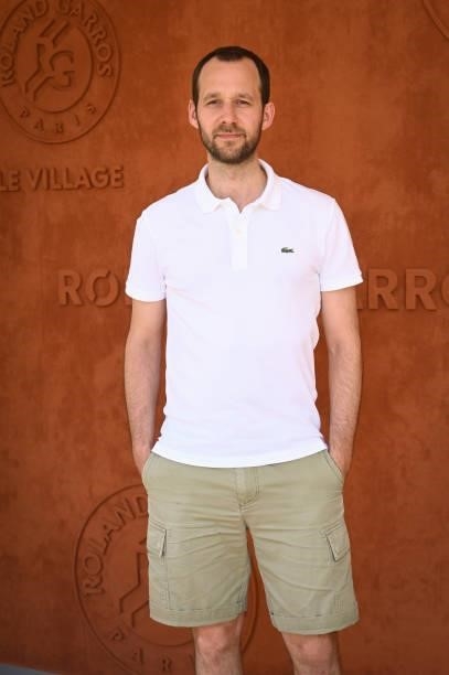 Benjamin Lavernhe attends the French Open 2021 at Roland Garros on June 11, 2021 in Paris, France.