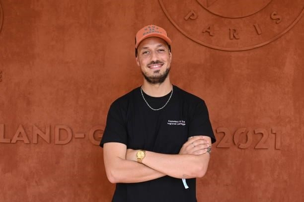Raphaël Carlier aka Carlito attends the French Open 2021 at Roland Garros on June 11, 2021 in Paris, France.