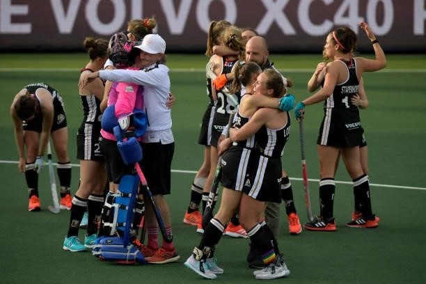During the Euro Hockey Championships match between Duitsland and Spanje at Wagener Stadion on June 11, 2021 in Amstelveen, Netherlands