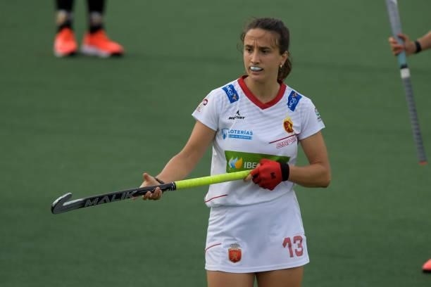 Belen Iglesias Marcos of Spain during the Euro Hockey Championships match between Duitsland and Spanje at Wagener Stadion on June 11, 2021 in...