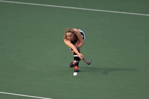 Viktoria Huse of Germany during the Euro Hockey Championships match between Duitsland and Spanje at Wagener Stadion on June 11, 2021 in Amstelveen,...