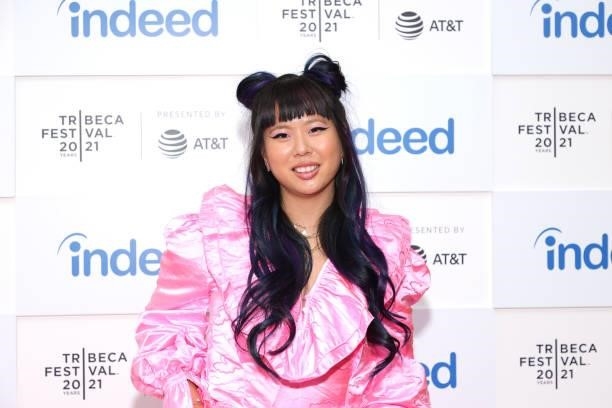 Jess Wu Calder attends 2021 Tribeca Festival Premiere of "Blindspotting