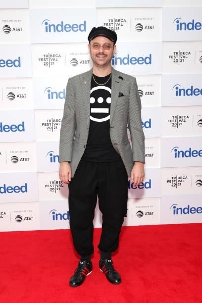 Keith Calder attends 2021 Tribeca Festival Premiere of "Blindspotting