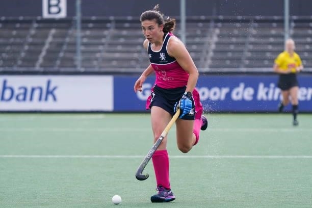 Mckenzie Bell of Scotland during the Euro Hockey Championships match between Scotland and Italy at Wagener Stadion on June 11, 2021 in Amstelveen,...