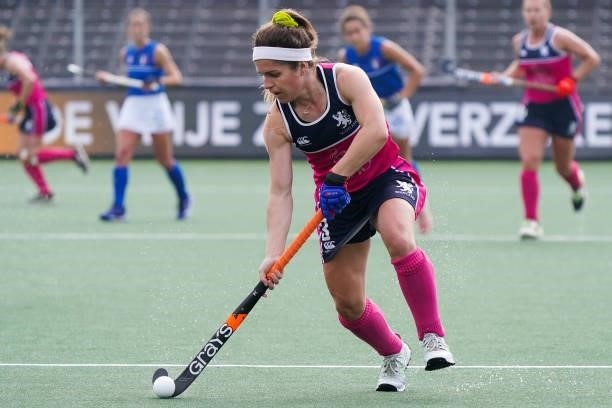 Louise Campbell of Scotland during the Euro Hockey Championships match between Scotland and Italy at Wagener Stadion on June 11, 2021 in Amstelveen,...