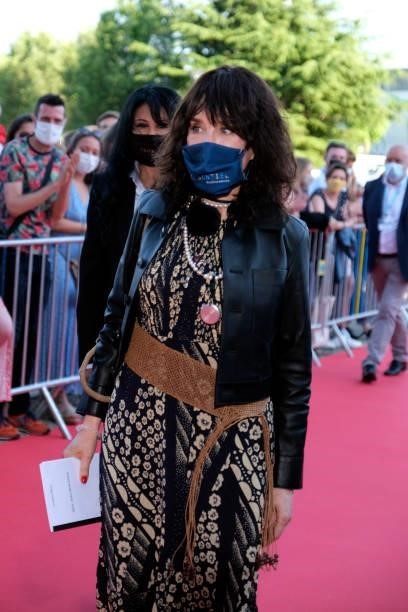 Actress Isabelle Adjani attends the opening ceremony of the Plurielles Festival at Cinema Majestic on June 11, 2021 in Compiegne, France.
