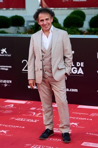 Alberto Castrillo-Ferrer attends 'Las Consecuencias' premiere during the 24th Malaga Film Festival at the Miramar Hotel on June 11, 2021 in Malaga,...