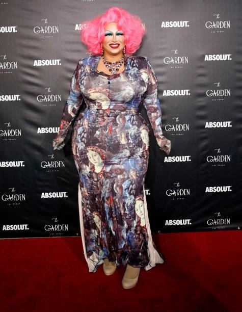 RuPaul's Drag Race" season four contestant Madame LaQueer attends the one year anniversary party at The Garden Las Vegas on June 11, 2021 in Las...