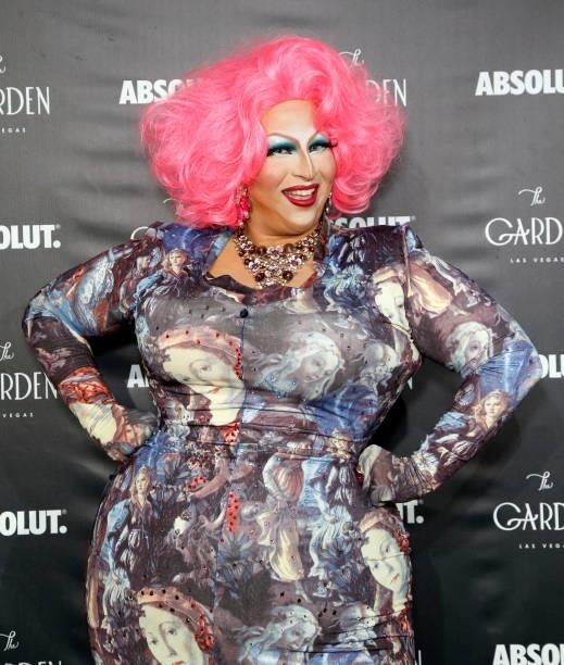 RuPaul's Drag Race" season four contestant Madame LaQueer attends the one year anniversary party at The Garden Las Vegas on June 11, 2021 in Las...