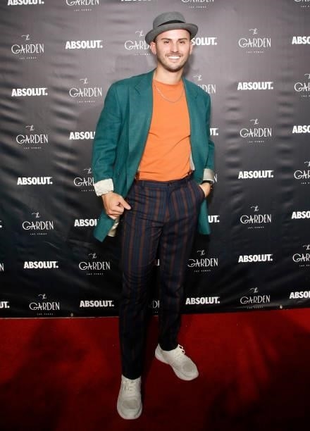 Entertainer and Greater Heights Creative creator Gianni Howell attends the one year anniversary party at The Garden Las Vegas on June 11, 2021 in Las...