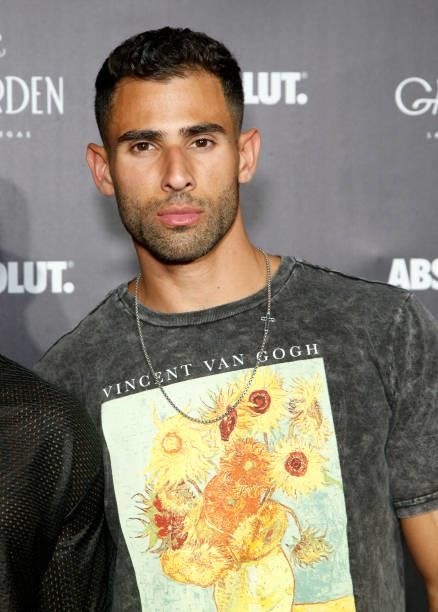 Model Pablo Hernandez attends the one year anniversary party at The Garden Las Vegas on June 11, 2021 in Las Vegas, Nevada.