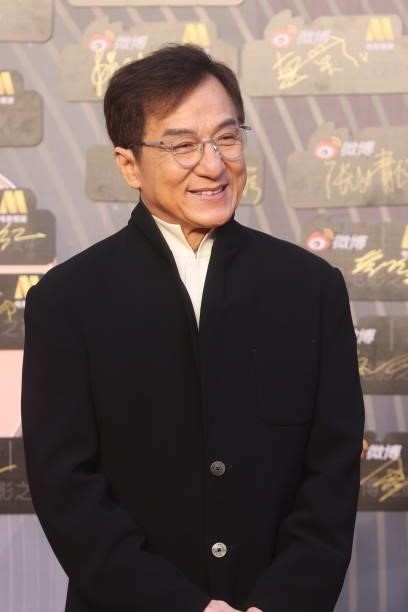 Actor Jackie Chan attends 2021 Weibo Movie Awards Ceremony on June 12, 2021 in Shanghai, China.