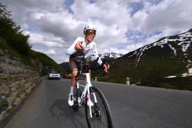 Michael Schär of Switzerland and AG2R Citröen Team during the 84th Tour de Suisse 2021, Stage 7 a 23,2km Individual Time Trial stage from...
