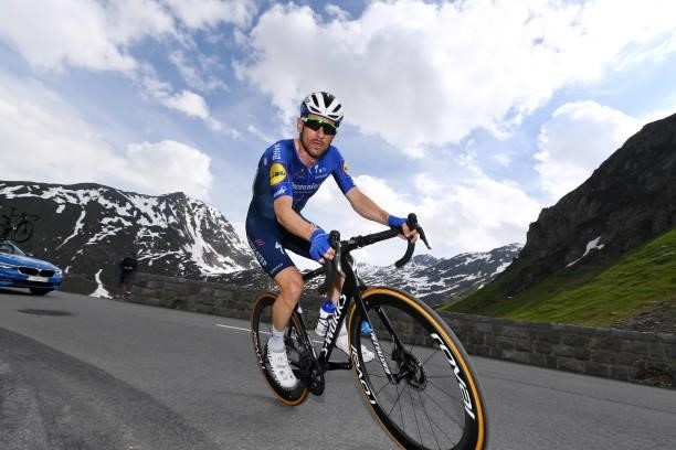 Dries Devenyns of Belgium and Team Deceuninck - Quick-Step during the 84th Tour de Suisse 2021, Stage 7 a 23,2km Individual Time Trial stage from...