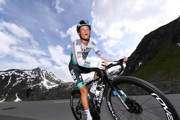 Matteo Fabbro of Italy and Team Bora - Hansgrohe during the 84th Tour de Suisse 2021, Stage 7 a 23,2km Individual Time Trial stage from...