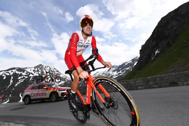 Rubén Fernandez Andujar of Spain and Team Cofidis during the 84th Tour de Suisse 2021, Stage 7 a 23,2km Individual Time Trial stage from...