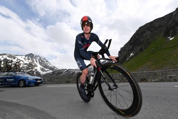 Eddie Dunbar of Ireland and Team INEOS Grenadiers during the 84th Tour de Suisse 2021, Stage 7 a 23,2km Individual Time Trial stage from...