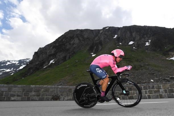 Rigoberto Uran Uran of Colombia and Team EF Education - Nippo during the 84th Tour de Suisse 2021, Stage 7 a 23,2km Individual Time Trial stage from...