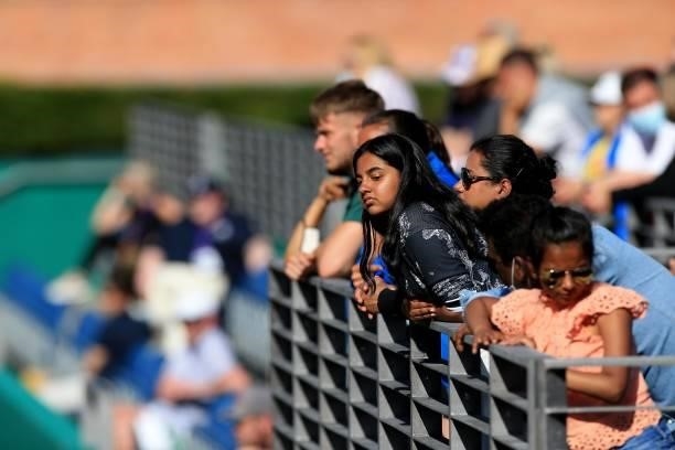 Spectators look on in qualifying during the Viking Classic Birmingham at Edgbaston Priory Club on June 12, 2021 in Birmingham, England.