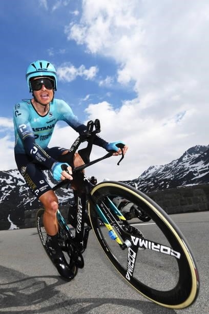 Jakob Fuglsang of Denmark and Team Astana – Premier Tech during the 84th Tour de Suisse 2021, Stage 7 a 23,2km Individual Time Trial stage from...