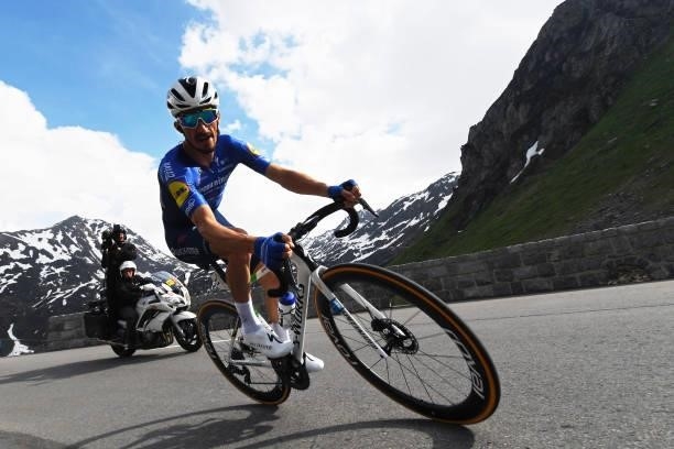 Julian Alaphilippe of France and Team Deceuninck - Quick-Step during the 84th Tour de Suisse 2021, Stage 7 a 23,2km Individual Time Trial stage from...