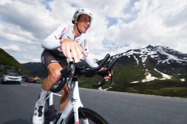 Michael Schär of Switzerland and AG2R Citröen Team during the 84th Tour de Suisse 2021, Stage 7 a 23,2km Individual Time Trial stage from...