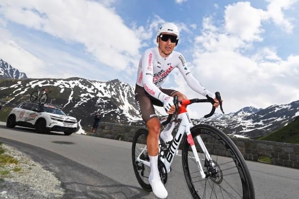 Nans Peters of France and AG2R Citröen Team during the 84th Tour de Suisse 2021, Stage 7 a 23,2km Individual Time Trial stage from Disentis-Sedrun to...