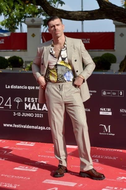 Fernando Valdivielso attends 'Garcia Y Garcia' premiere during the 24th Malaga Film Festival at the Miramar Hotel on June 12, 2021 in Malaga, Spain.