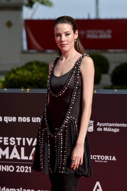 Mireia Oriol attends 'Garcia Y Garcia' premiere during the 24th Malaga Film Festival at the Miramar Hotel on June 12, 2021 in Malaga, Spain.