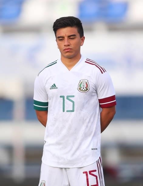 Fernando Beltrán Cruz of Mexico looks on during a International Friendly match between Mexico and Australia at Marbella Municipal Stadium on June 12,...