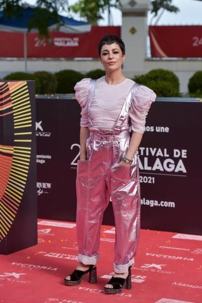 Nata Moreno attends 'Garcia Y Garcia' premiere during the 24th Malaga Film Festival at the Miramar Hotel on June 12, 2021 in Malaga, Spain.
