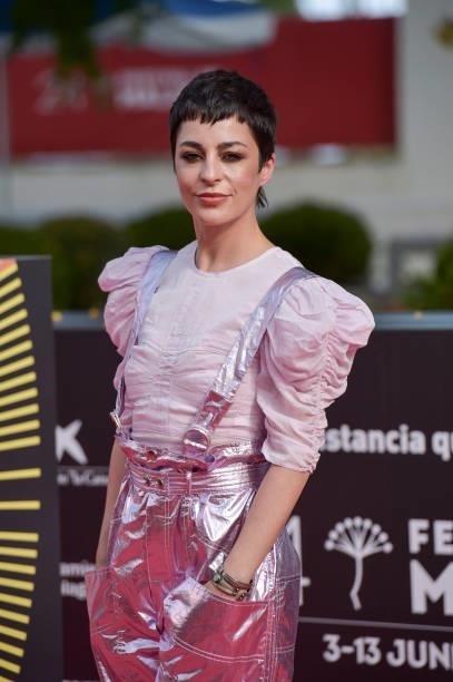 Nata Moreno attends 'Garcia Y Garcia' premiere during the 24th Malaga Film Festival at the Miramar Hotel on June 12, 2021 in Malaga, Spain.