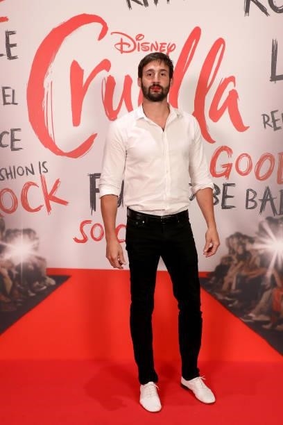 Guillaume Labbe attends the “Cruella” Paris Gala Screening at cinema Le Grand Rex on June 11, 2021 in Paris, France.