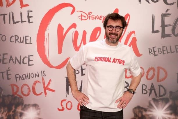Eric Jeanjean attends the “Cruella” Paris Gala Screening at cinema Le Grand Rex on June 11, 2021 in Paris, France.