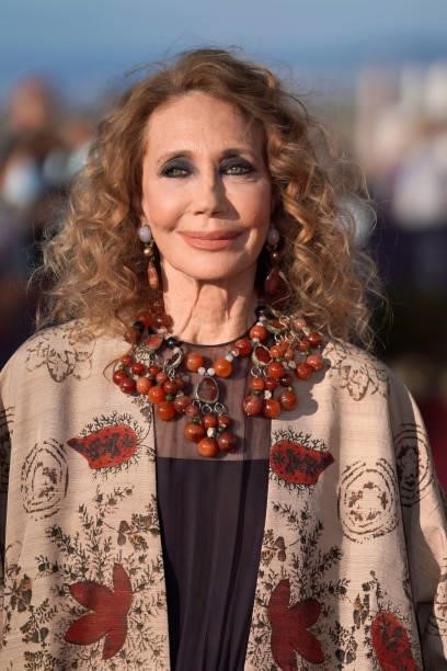 Marisa Berenson attends the red carpet closing ceremony of the 35th Cabourg Film Festival - Day Four on June 12, 2021 in Cabourg, France.