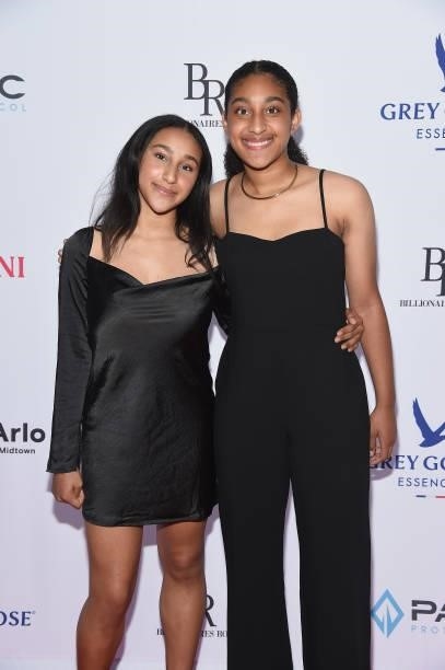 Actors Maxine Carter and Grace Carter attend the 2021 Tribeca Festival Premiere private screening of "Asking For It