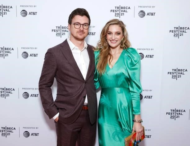Filmmaker Bobby Gilchrist and Kelly Murtagh attend the 2021 Tribeca Festival Premiere "Shapeless